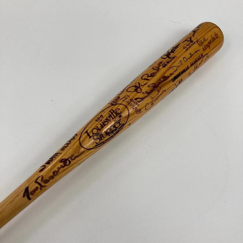 Sandy Koufax Don Drysdale Brooklyn Dodgers HOF Legends Multi Signed Bat Beckett - 3