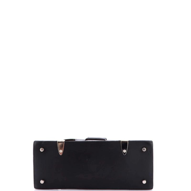 Goyard Saigon Top Handle Bag Coated Canvas with Leather PM - 4
