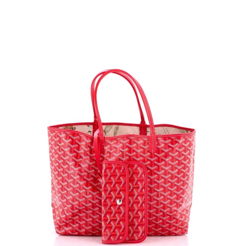 Goyard Saint Louis Reversible Tote Coated Canvas and Printed Canvas PM - 2