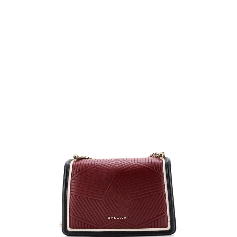 Bvlgari Serpenti Forever Shoulder Bag Quilted Leather Small - 3