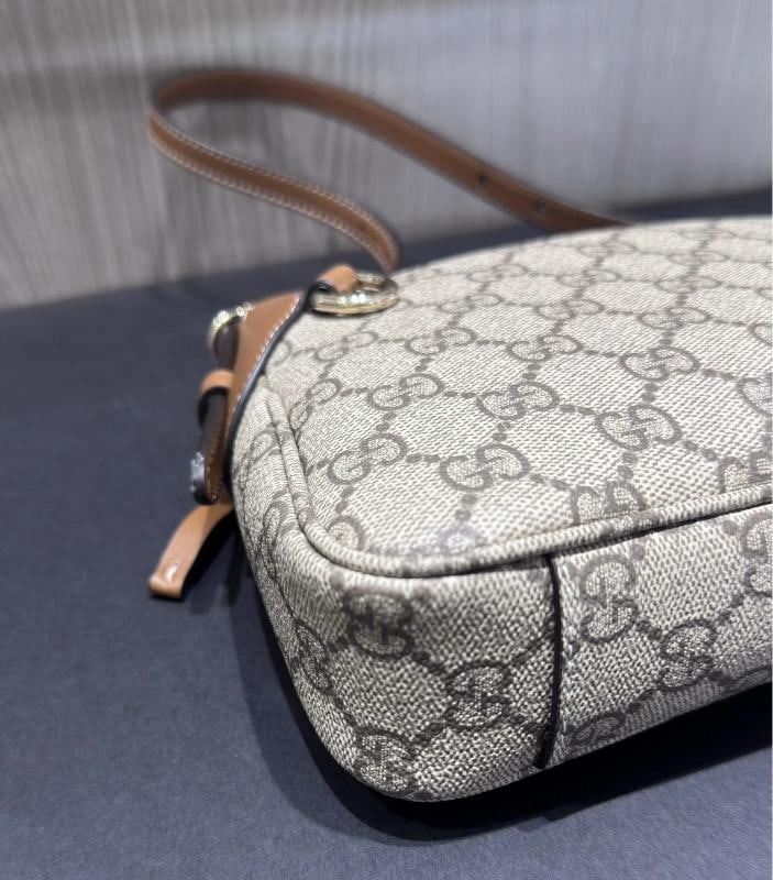 Gucci Supreme Small Emblem Crossbody (Model 815218) - 8
