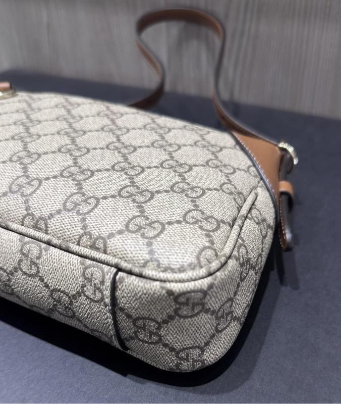 Gucci Supreme Small Emblem Crossbody (Model 815218) - 9