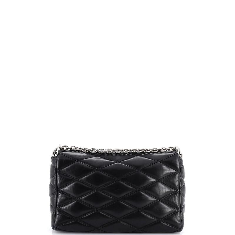 Louis Vuitton GO-14 Handbag Malletage Leather MM - 3