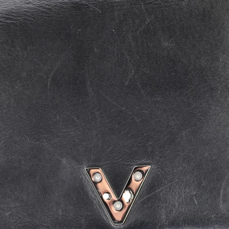 Louis Vuitton GO-14 Handbag Malletage Leather MM - 7