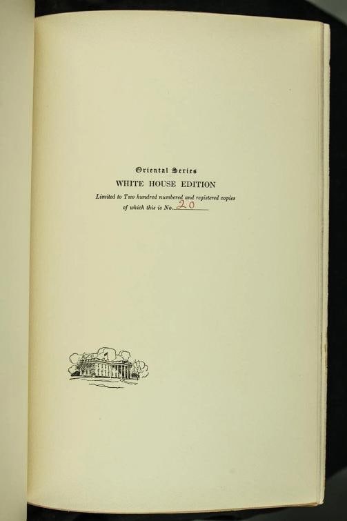 Captain F Brinkley / Oriental Series 1902 White House Edition. - 10