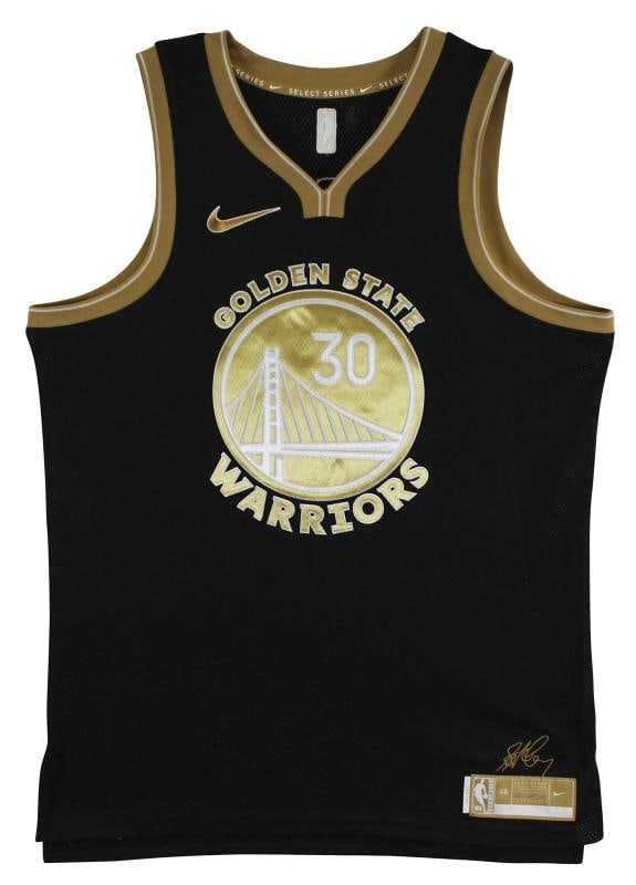 Warriors Stephen Curry Signed Black Jordan Brand Nike SC Edition Jersey BAS Wit - 4