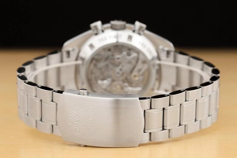 2003 CARD OMEGA SPEEDMASTER PROFESSIONAL MOONPHASE BLACK DIAL 3576.50 B&P WATCH - 6