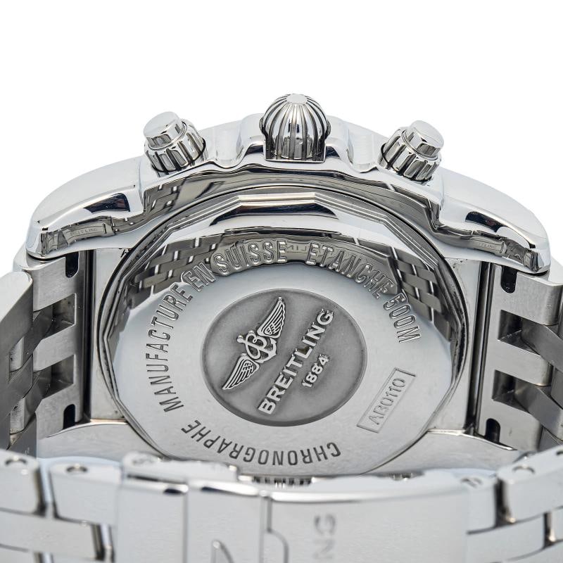 Breitling Chronometre AB0110 SS Factory Diamond MOP Dial Auto Men's Watch 44mm - 6