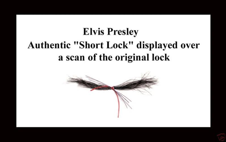 ELVIS PRESLEY Hair Lock CHARITY Signed COA letter Memorabilia Relic ART Music - 4