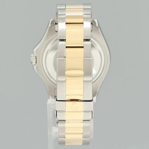 MINT Ladies Rolex Yacht-Master 168623 35mm Yellow Gold Two Tone White Watch Box - 5