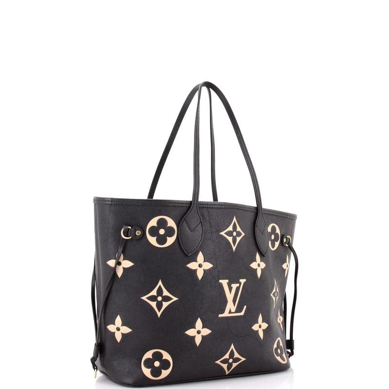 Louis Vuitton Neverfull NM Tote Bicolor Monogram Empreinte Giant MM - 3