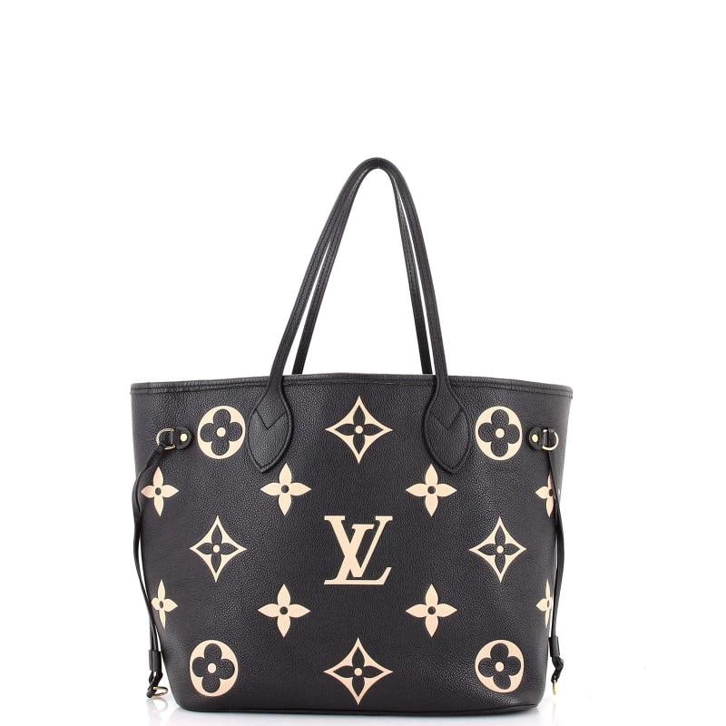 Louis Vuitton Neverfull NM Tote Bicolor Monogram Empreinte Giant MM - 4