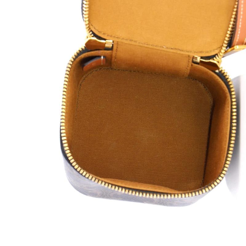 Celine Top Handle Square Vanity Case Triomphe Coated Canvas Mini - 5