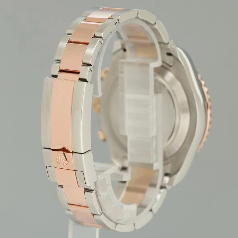PAPERS MINT Rolex Yacht-Master II 116681 Steel Everose Gold Mercedes Hands Watch - 6