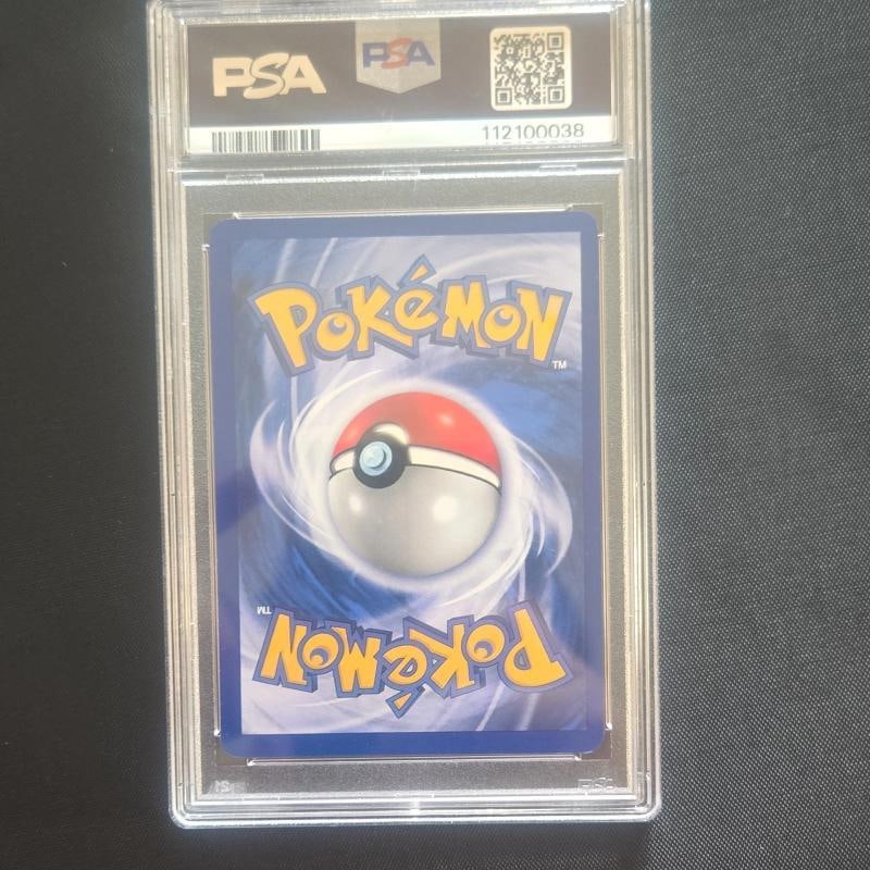 PokÃƒÂ©mon TCG Blaine's Charizard Holo Corrected Symbol PSA 8 Gym Challenge 2/13 - 2