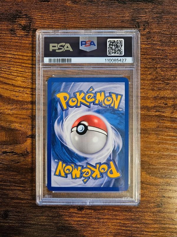 Dark Charizard Holo Rare Team Rocket Vintage Pokemon #4 PSA 9 Mint - 2