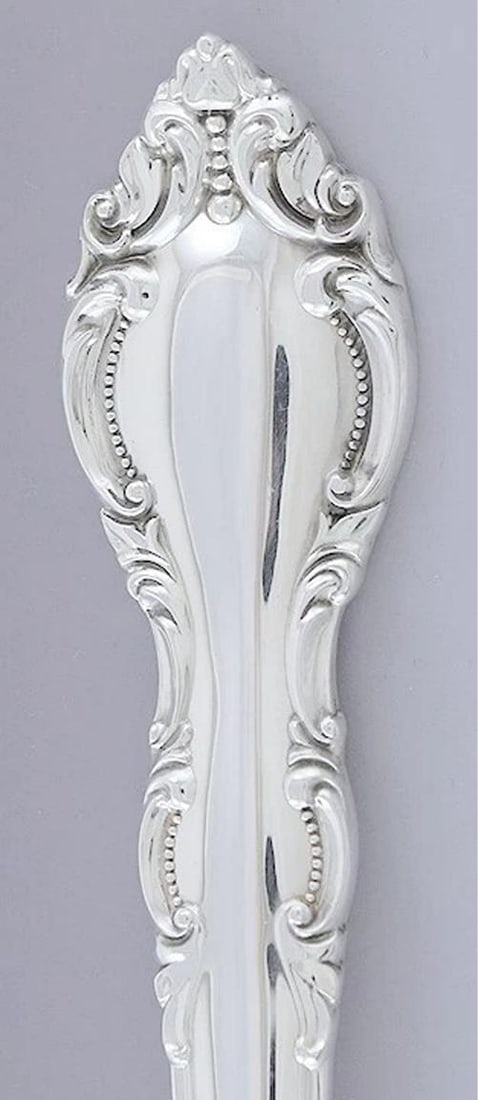 Excellent Lunt 34pc Malvern Flatware Silverware Service Set Crisp No Wear - 3