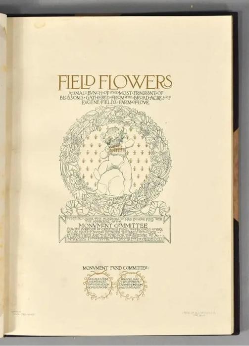 Eugene Field / A Uniform Bound Collection of Early Printings 1st Edition 1887 - 6