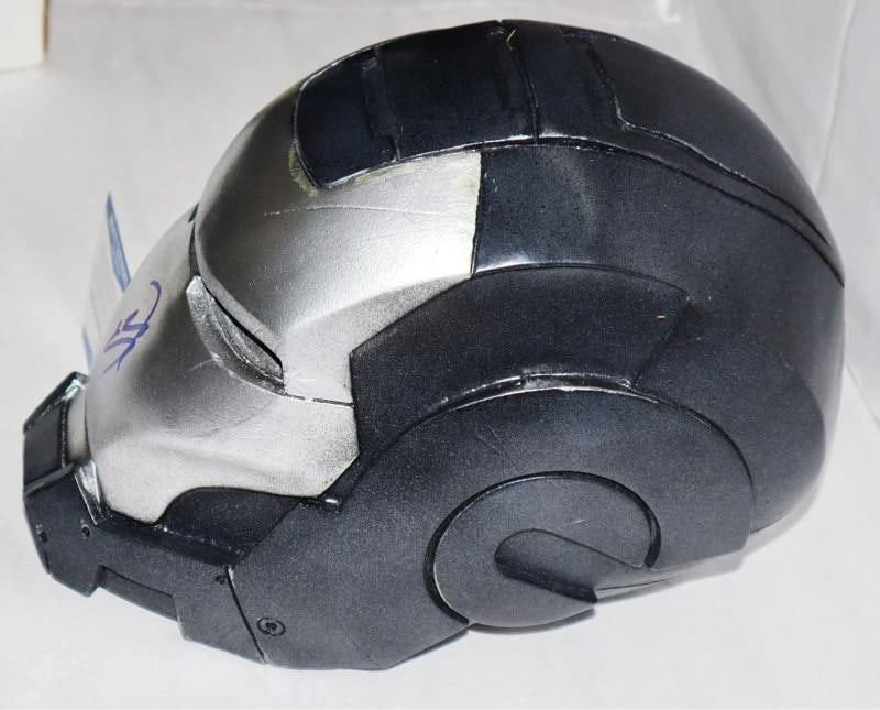 Don Cheadle Autographed Signed War Machine Helmet Mask Iron Man Beckett PSA - 3