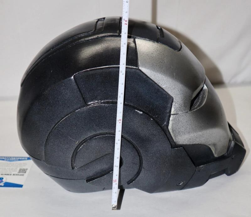 Don Cheadle Autographed Signed War Machine Helmet Mask Iron Man Beckett PSA - 5