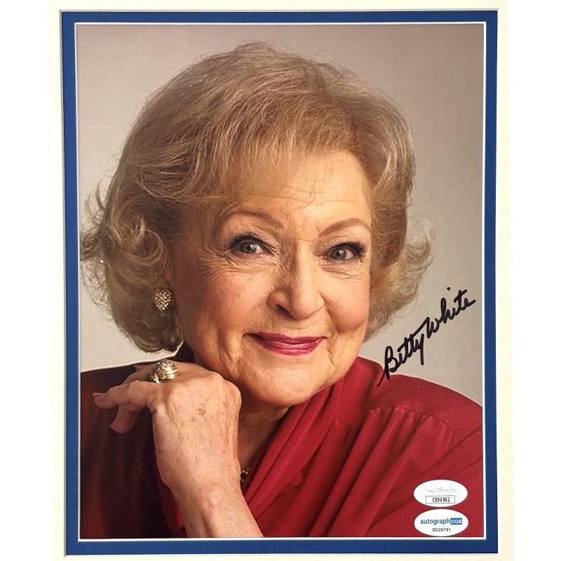 The Golden Girls Cast Signed 8x10 Photos Framed Signed Betty White Arthur JSA - 7