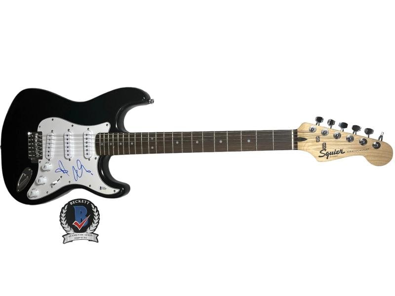 ADELE SIGNED AUTOGRAPH FENDER STRATOCASTER FULL SIZE GUITAR BECKETT BAS - 2