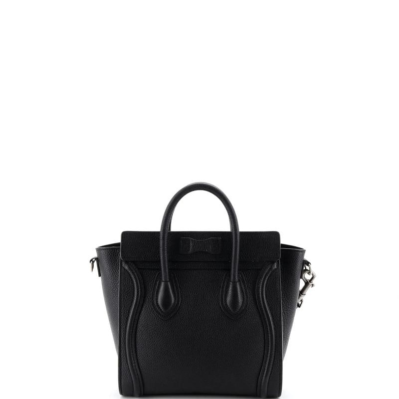 Celine Luggage Bag Grainy Leather Nano - 3