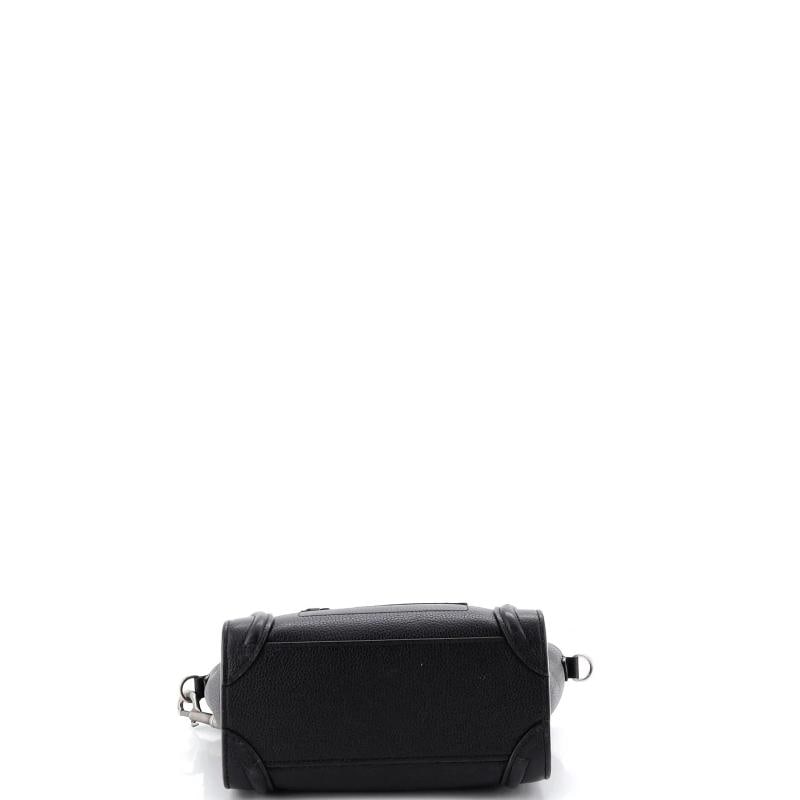 Celine Luggage Bag Grainy Leather Nano - 4