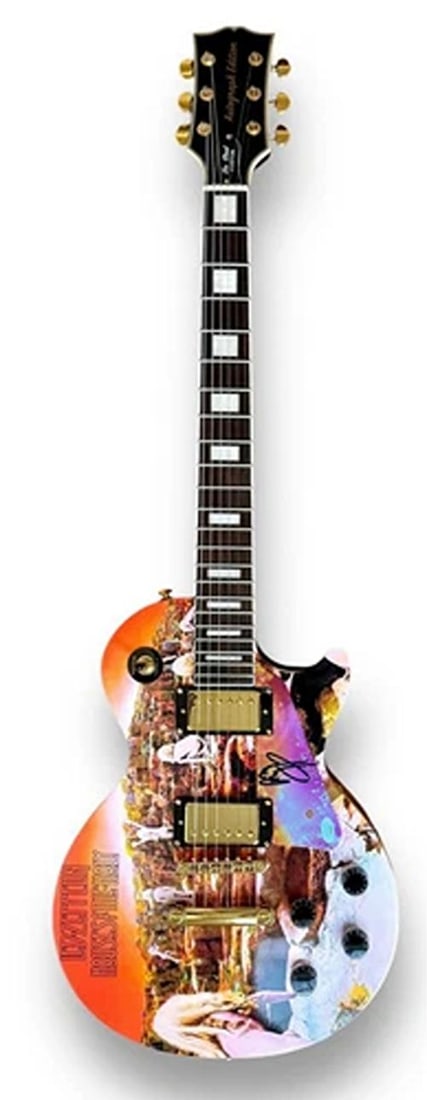 Jimmy Page Signed Guitar Custom Graphics JSA COA Led Zeppelin Houses of the Holy - 3