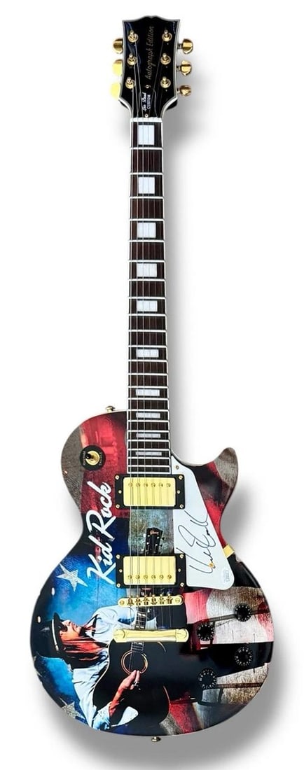 Kid Rock Signed Guitar Custom Graphics JSA COA All Summer Long Picture American - 2