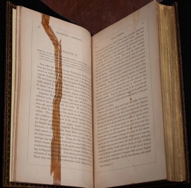 1870 George Washington and the American Republic 1stED Fine Leather Illustrated - 20