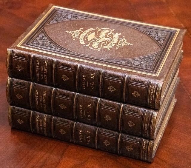 1870 George Washington and the American Republic 1stED Fine Leather Illustrated - 5