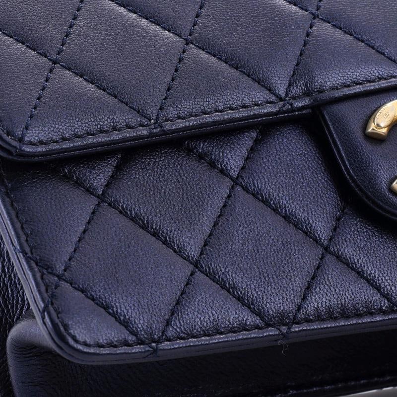 Chanel Chic Pearls Flap Bag Quilted Lambskin Small - 6