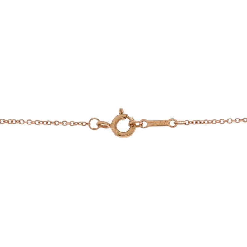 Tiffany & Co. Paloma Picasso Melody Circle Pendant Necklace 18K Rose Gold - 4