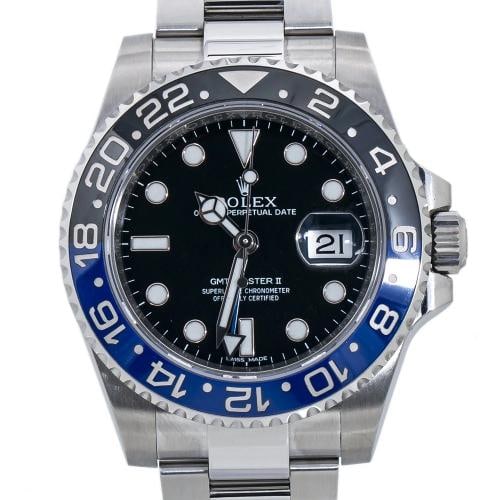 Rolex GMT-Master II Batman 116710BLNR 2017 CARD Oyster Black Dial Auto 40mm - 2