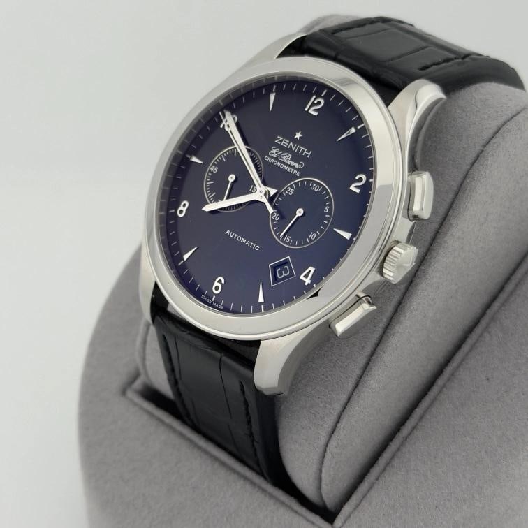 Zenith Grande Class El Primero 03.0520.4002 44mm Black Dial Steel Box Paper - 4