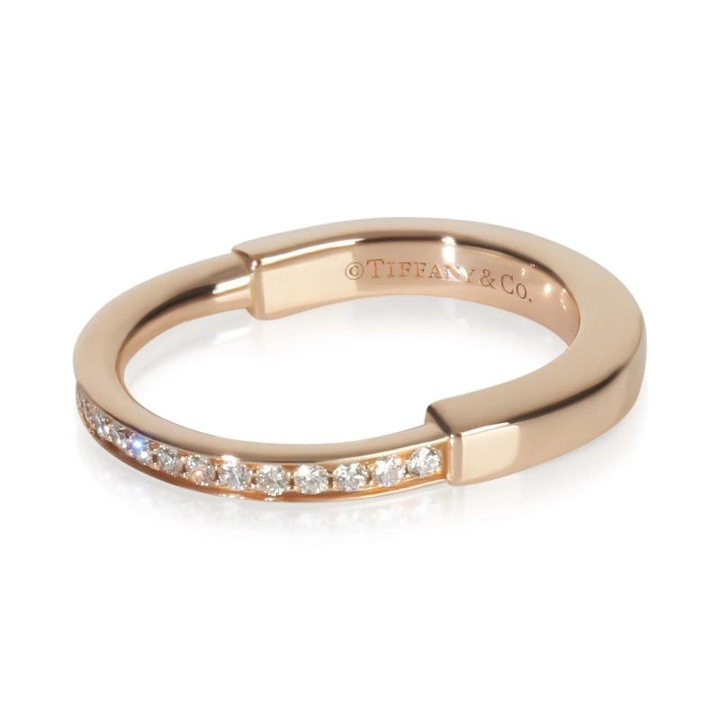 Tiffany & Co. Rose Gold Lock Ring - 2