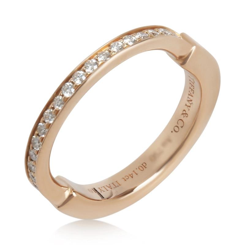 Tiffany & Co. Rose Gold Lock Ring - 4