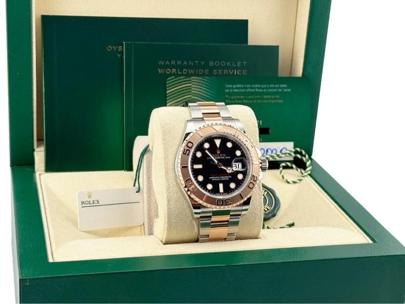 Rolex Yacht Master 126621 40mm Black Dial 18K Rose Gold Steel Box Paper 2020 - 2