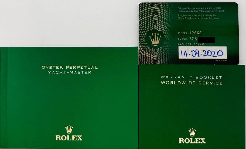 Rolex Yacht Master 126621 40mm Black Dial 18K Rose Gold Steel Box Paper 2020 - 9