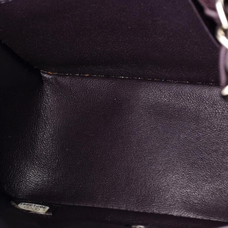 Chanel Square Classic Single Flap Bag Quilted Lambskin Mini - 5