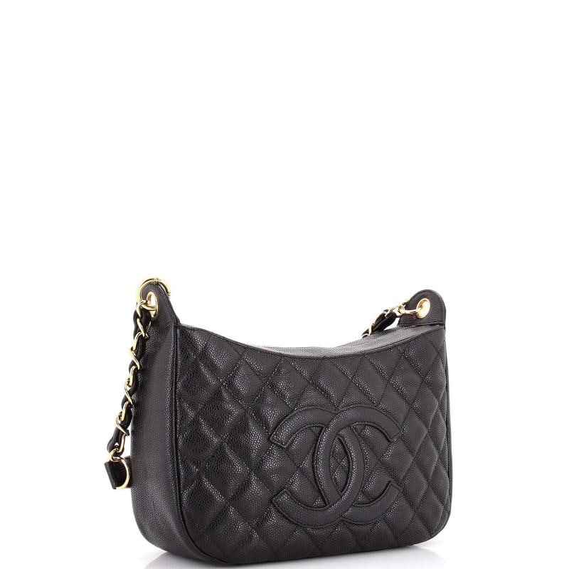 Chanel Timeless CC Chain Shoulder Bag Quilted Caviar Medium - 2