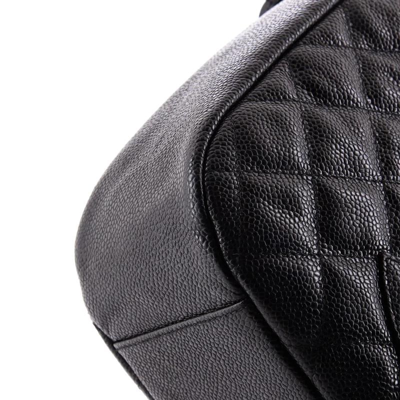 Chanel Timeless CC Chain Shoulder Bag Quilted Caviar Medium - 6
