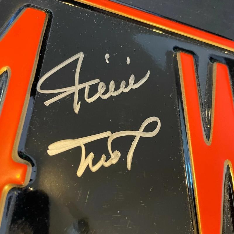 Willie Mays Signed Large Willie Mays Drive Street Sign Giants JSA COA - 4