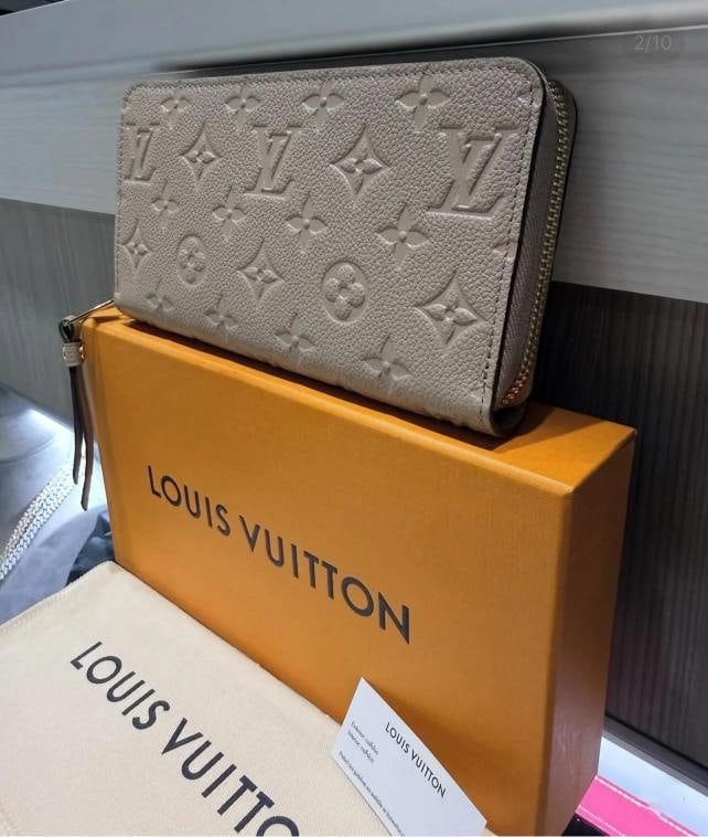 Louis Vuitton Zippy Long Wallet Turtledove Monogram Empreinte (2026) - 2
