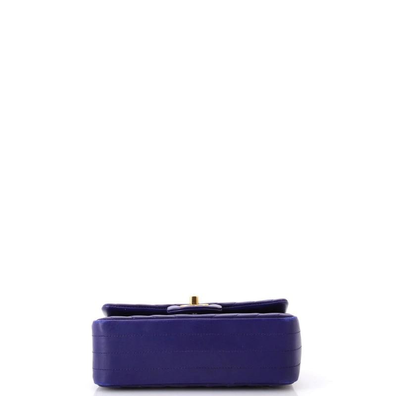 Chanel Classic Single Flap Bag Chevron Lambskin Mini - 4