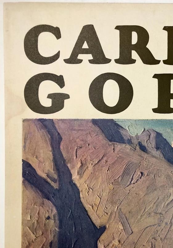 Original Vintage Poster CARRISO GORGE SOUTHERN PACIFIC Railroad Travel Lines OL - 2
