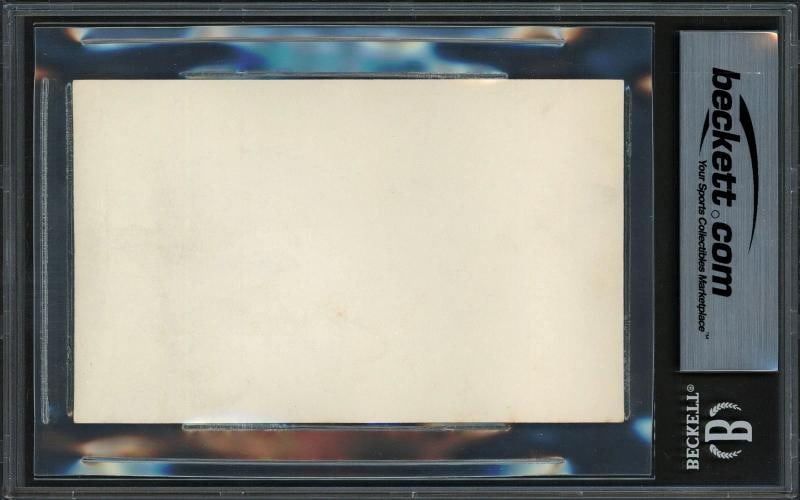 Vince Lombardi Signed 3x5 Index Card Green Bay Packers Beckett - 2