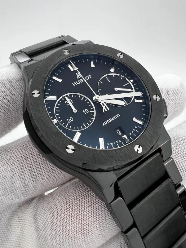 Hublot 520.CM.1170.CM Classic Fusion Chronograph Black Ceramic Box Paper 2018 - 2