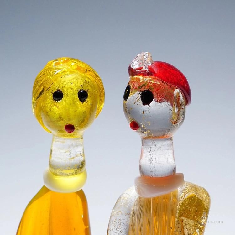 Vintage Murano Glass Sculpture by Anzolo Fuga for A.Ve.M. 1950s - 4